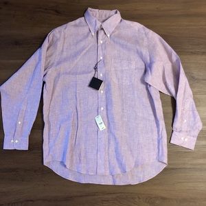 New Brooks Brothers Irish Linen Men’s Shirt